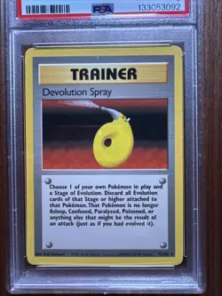 1999 Pokemon Game Devolution Spray #72 PSA 5 - Image 2