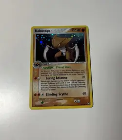 Pokemon TCG Kabutops Power Keepers 10/108 Holo Rare LP - Image 1