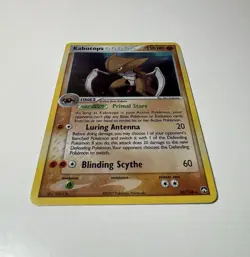 Pokemon TCG Kabutops Power Keepers 10/108 Holo Rare LP - Image 2