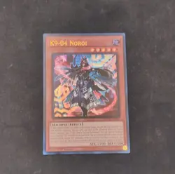 Yu-Gi-Oh! Konami K9-04 Noroi DOOD-EN025 1st Edition Effect Machine 2200/1500 - Image 1