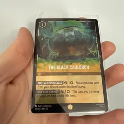 Disney Lorcana TCG The Black Cauldron 32/204 Whispers in the Well Legendary Foil - Image 1