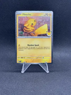 Pokemon Day Pikachu 2026 Stamped Promo Card - Image 1