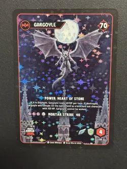 Dead World TCG Gargoyle 26/30 Rising Mini Set Holo Rare Card 2025 - Image 1