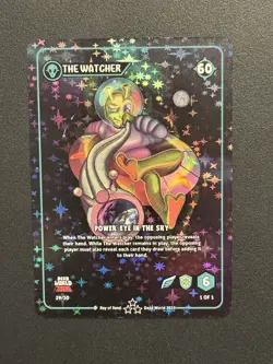 Dead World TCG The Watcher 29/30 Rising Mini Set SR Holo 3 Star Card 2025 - Image 1