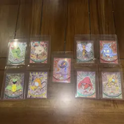 Pokemon TCG Cards Topps Chrome Lot Vintage Old School Holo Foil Spectra - Image 1