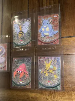 Pokemon TCG Cards Topps Chrome Lot Vintage Old School Holo Foil Spectra - Image 3