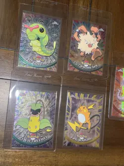 Pokemon TCG Cards Topps Chrome Lot Vintage Old School Holo Foil Spectra - Image 5