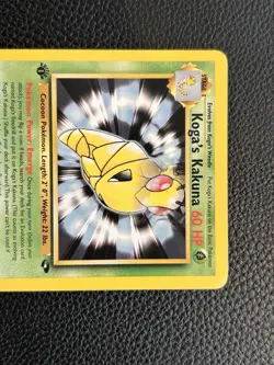 Pokemon TCG Koga's Kakuna Gym Challenge 1st Edition Uncommon Card 47/132 - Image 2