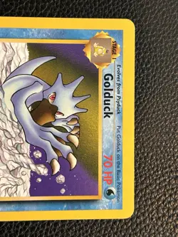 Pokemon TCG Golduck Fossil 1st Edition Uncommon Card 35/62 Regular 1999 - Image 2