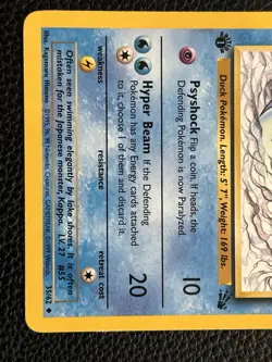 Pokemon TCG Golduck Fossil 1st Edition Uncommon Card 35/62 Regular 1999 - Image 3