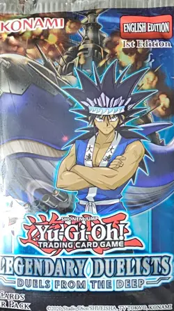 4x YuGiOh 1st Edition Booster Packs 26 Total Cards English Edition 1st Editions - Image 3