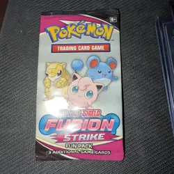 Pokemon TCG Sword and Shield Fusion Strike Fun Pack - 3 Cards - Unopened - Image 2