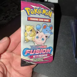 Pokemon TCG Sword and Shield Fusion Strike Fun Pack - 3 Cards - Unopened - Image 3