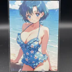 Ami Mizuno Anime Waifu Card Doujin ACG Goddess Holo - Image 1