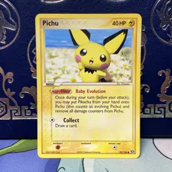 Pokemon Card - Pichu Emerald 59/106 Common NM - Image 1