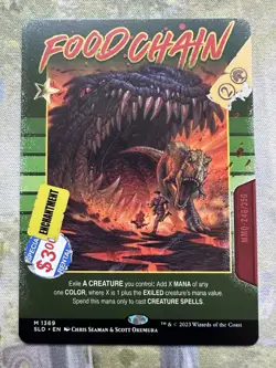 Food Chain MTG NM NonFoil MTG Secret Lair - Image 1