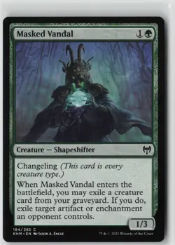 Masked Vandal (184) - Normal - Kaldheim (KHM) - NM - Image 1