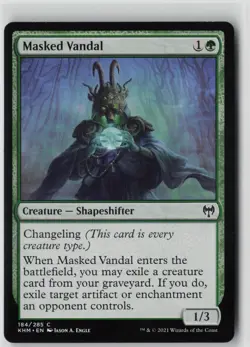 Masked Vandal (184) - Normal - Kaldheim (KHM) - NM - Image 1