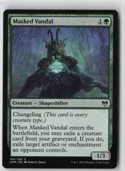 Masked Vandal (184) - Normal - Kaldheim (KHM) - NM - Image 1