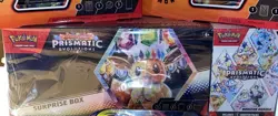 Pokemon Prismatic Evolutions Booster Bundle Surprise Box Eevee - Image 2