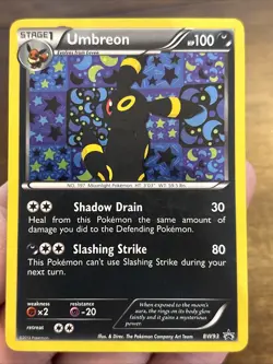 Pokemon Umbreon BW93 Collection Black Star Promo Holo Card 2013 Near Mint CLEAN - Image 1