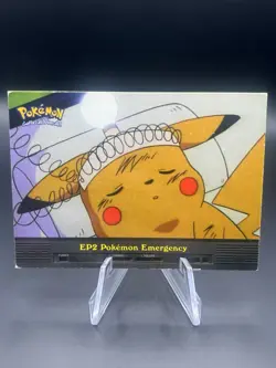 Topps Pokemon TV Animation Series EP2 Pokemon Emergency Card - Image 1
