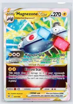 Pokemon NM Holo Magnezone VSTAR 057/196 Ultra Rare SWSH11: Lost Origin - Image 1