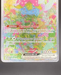 Venusaur ex 198/165 Pokemon TCG SV: Scarlet & Violet 151 SIR Full Art NM - Image 4