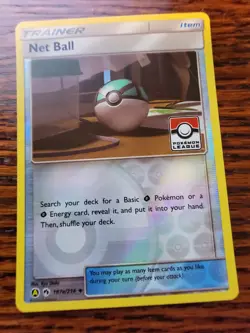 Pokemon Net Ball 187a/214 Pokemon League Promo October 2019 Season!! - Image 1