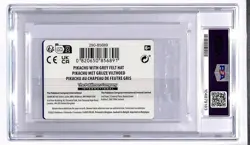 2023 Pokemon X Van Gogh Pikachu With Grey Felt Hat 085 Sealed Promo PSA 10 - Image 2