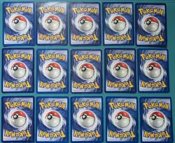 Pokemon Part Complete Base Set Bundle 46× Cards Inc 4 Non Holo Rares - Image 2