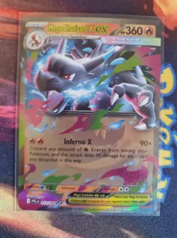 Mega Charizard X EX 013/094 Phantasmal Flames English Pokemon TCG 002 - Image 1
