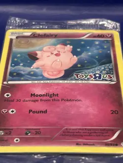 Clefairy Toys R Us Promo 050/083 Holo Sealed Promo Pokemon - Image 5