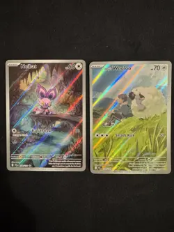 Pokemon Journey Together - Hop’s Wooloo 170/159 & Noibat 169/159 IR Set - Image 1