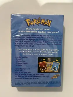 Pokemon 1999 Blackout Theme Deck Base Set Factory Sealed - Image 2