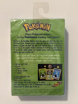 Pokemon Overgrowth Theme Deck 1999 Factory Sealed - Image 2