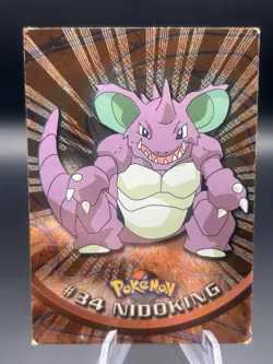 Topps Pokemon TV Animated Series #34 Nidoking - Image 1
