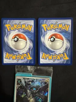 Pokemon TCG N’s Zekrom 031 Black Star ETB Promo & Gastly/Charmander Cosmos Holo - Image 2