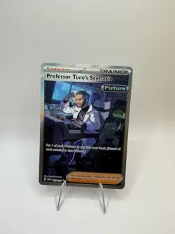 Pokemon Professor Turo's Scenario 257/182 Special Illustration Paradox Rift NM - Image 1