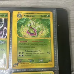 Meganium 54/165 Rare Reverse Holo Expedition WOTC Vintage Pokemon - Image 1