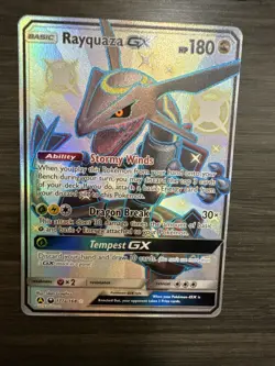 Pokemon Celestial Storm Rayquaza-GX #177a/168 - Image 2
