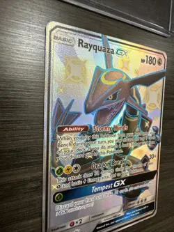 Pokemon Celestial Storm Rayquaza-GX #177a/168 - Image 3