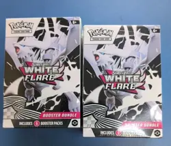 Pokemon TCG Scarlet & Violet White Flare Booster Bundle 2x Sealed Ships Fast! - Image 1