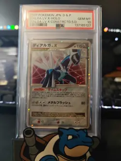 2007 Pokemon Japanese Lv x Dialga Constructed Starter Deck- PSA 10 - Image 1