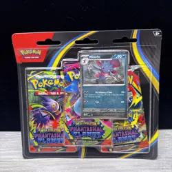 Pokemon TCG Mega Evolution Phantasmal Flames 3 Pack Blister Sneasel And Weavile - Image 2