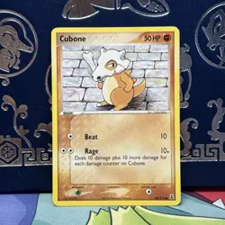 Cubone - 2005 Pokemon EX Delta Species Set - #60/113 LP - Image 1