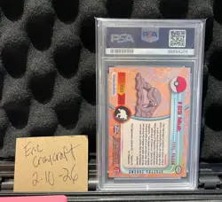 2000 Topps Chrome Pokemon Spectra Muk PSA 10 POP15 #89 - Image 2