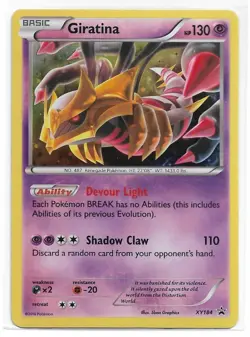 Giratina Pokemon TCG XY184 XY Holo Promo - Image 1