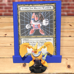Yugioh Dungeon Dice Monsters Gamma the Magnet Warrior English Custom - Image 1