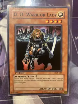 D.D. Warrior Lady DCR-027 Dark Crisis 1st Edition - Image 1